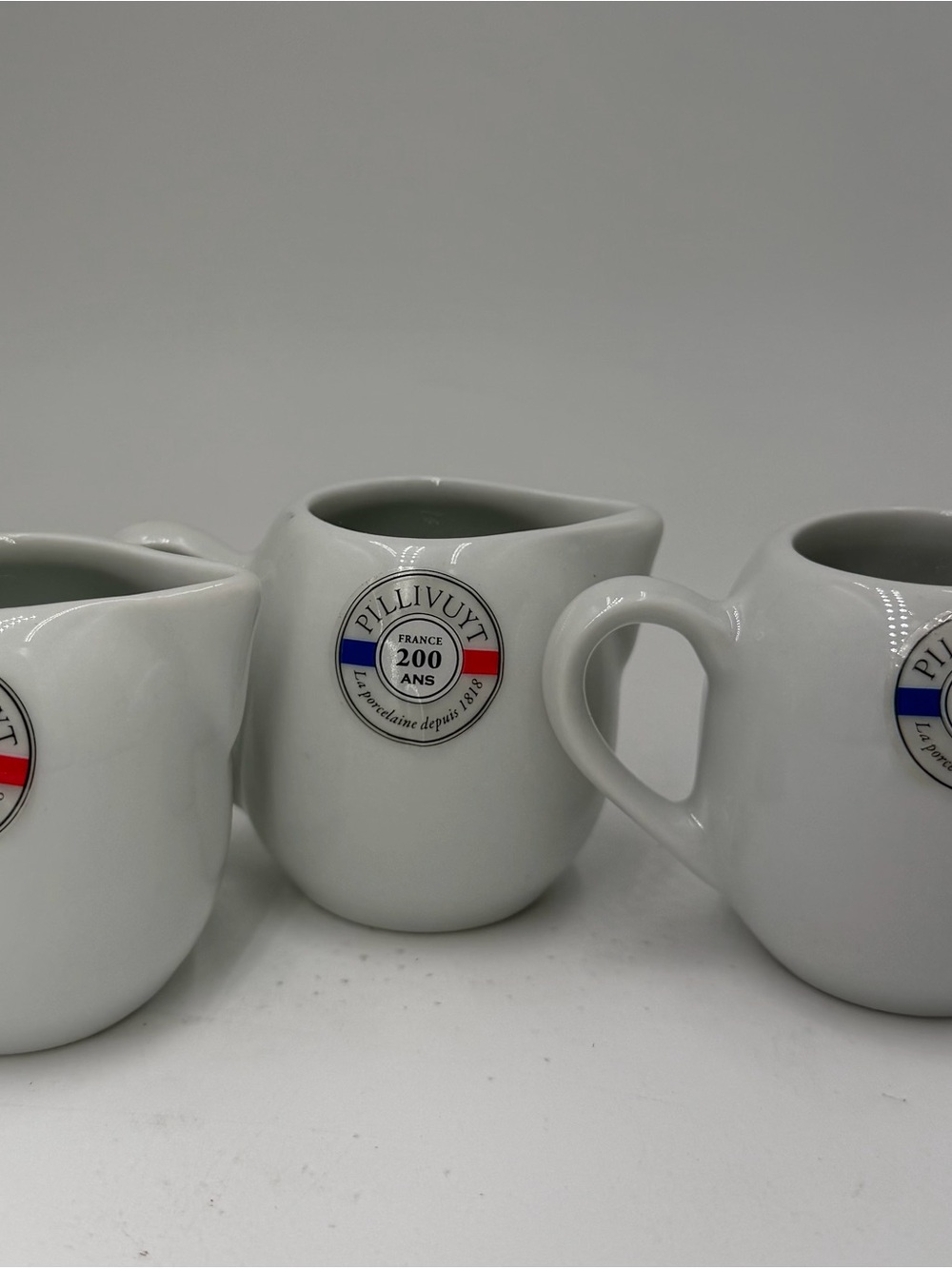 3 Pillivuyt individual pitchers